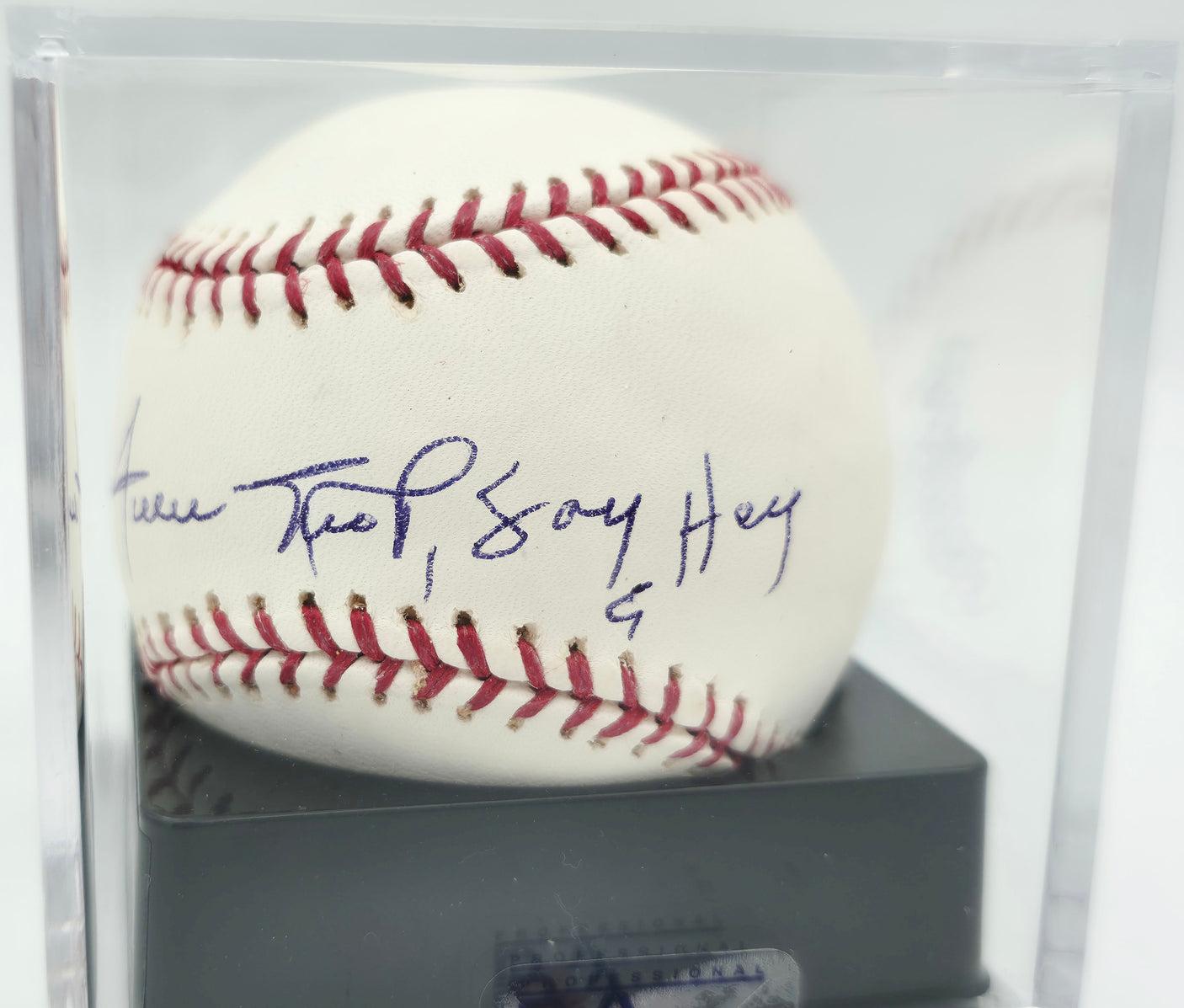 Willie Mays Autographed Official MLB Baseball San Francisco Giants PSA 9 Auto Grade Mint 9 "Say Hey" PSA/DNA #81434781