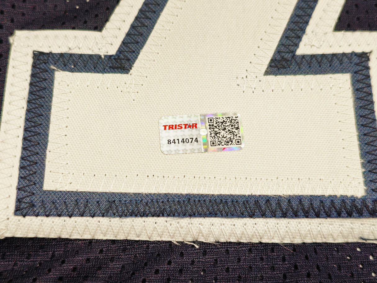 Dallas Cowboys Trevon Diggs Autographed Blue Jersey TriStar Stock #233663