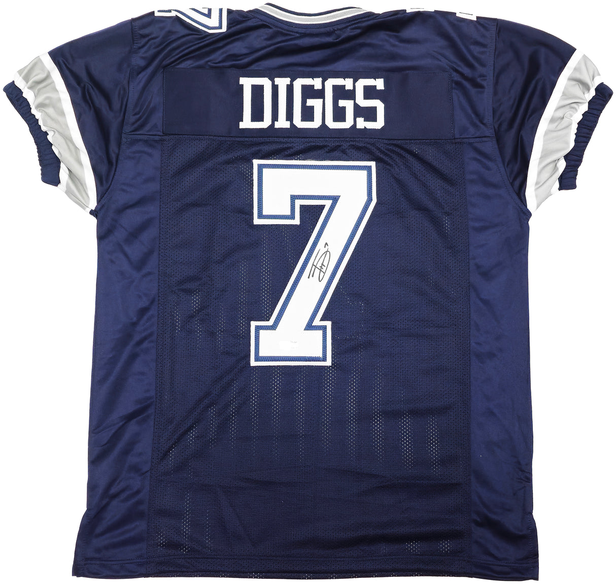 Dallas Cowboys Trevon Diggs Autographed Blue Jersey TriStar Stock #233664