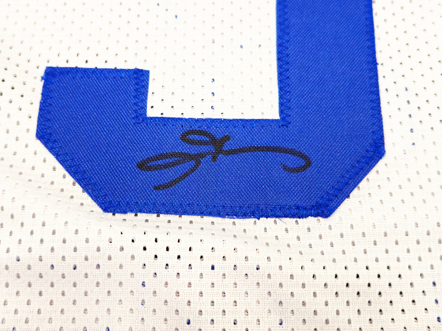 Philadelphia 76ers Allen Iverson Autographed White All Star Jersey Beckett BAS Witness Stock #233363