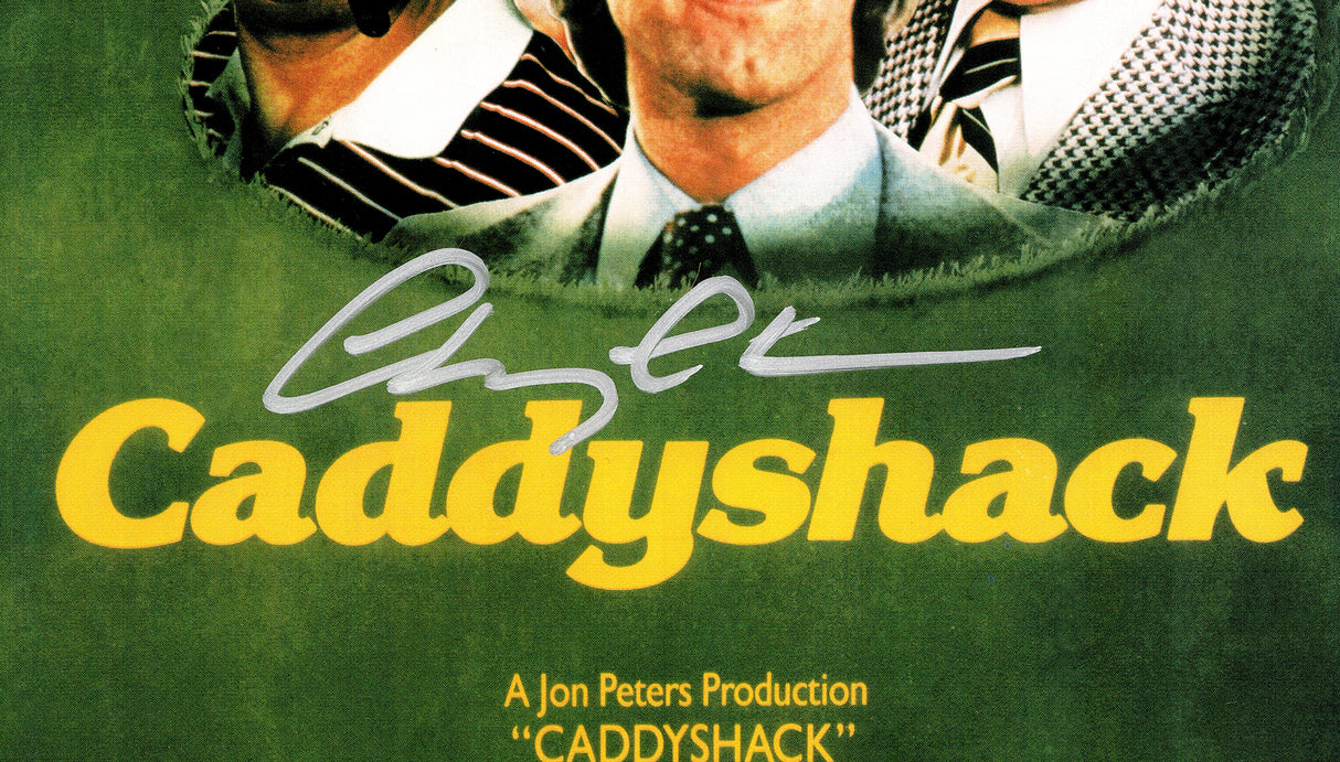 Chevy Chase Autographed 11x17 Caddyshack Movie Poster Beckett BAS Witness Stock #233719