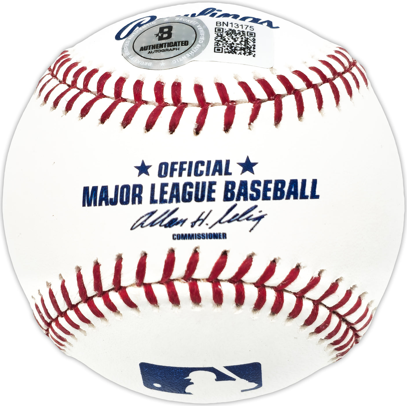 Carl Duser Autographed Official MLB Baseball KC A's Beckett BAS QR #BN13175