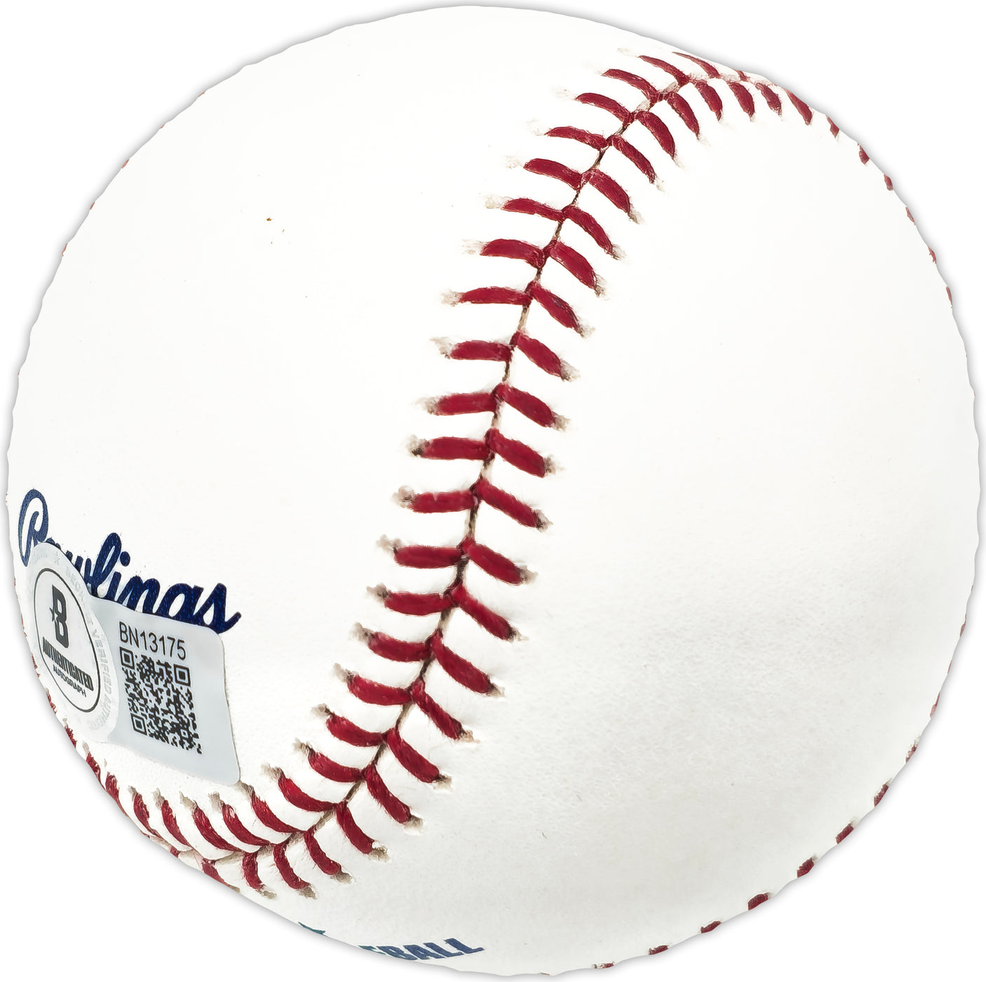 Carl Duser Autographed Official MLB Baseball KC A's Beckett BAS QR #BN13175