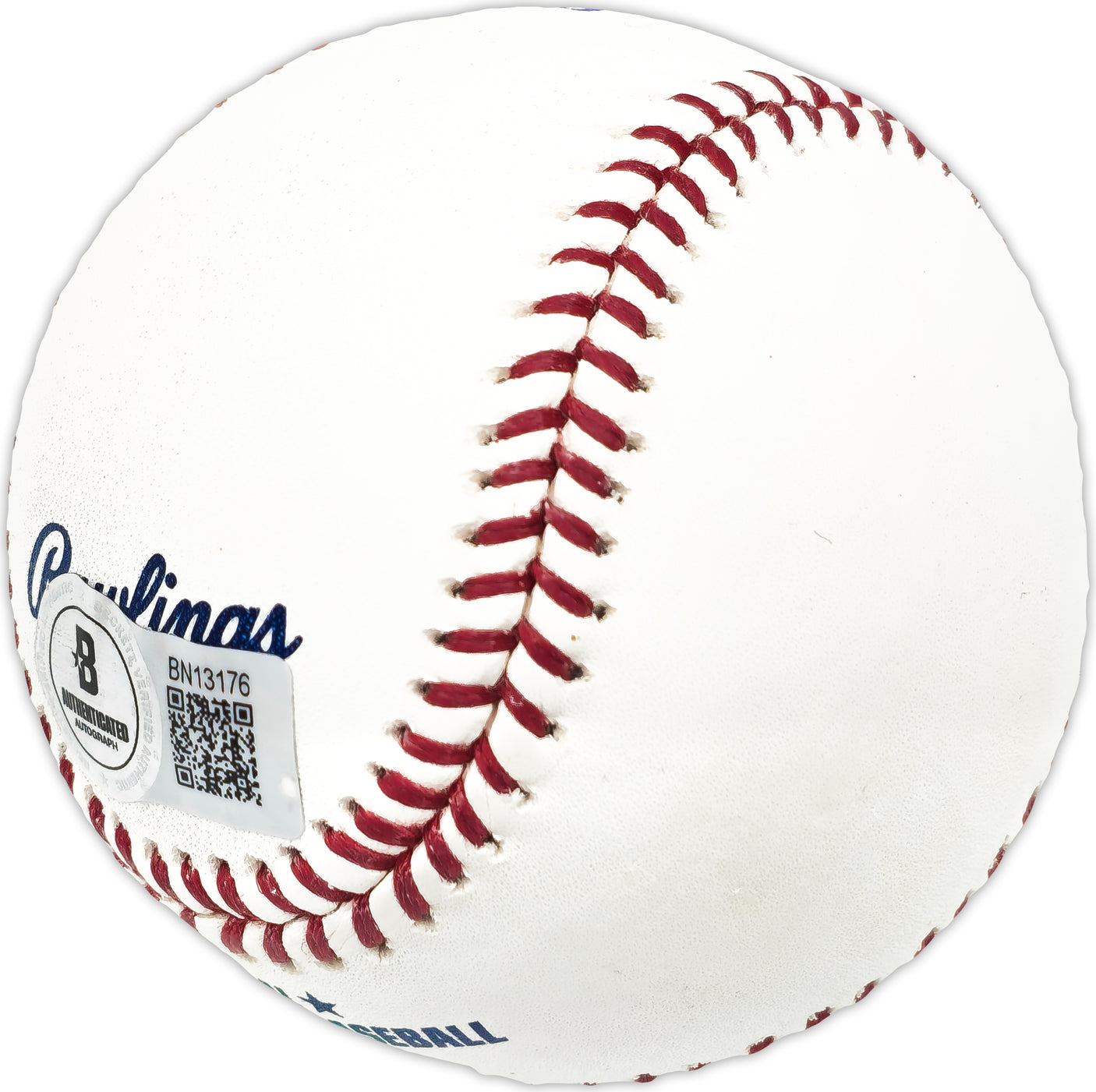 Bob Bobby Henrich Autographed Official MLB Baseball Cincinnati Reds Beckett BAS QR #BN13176