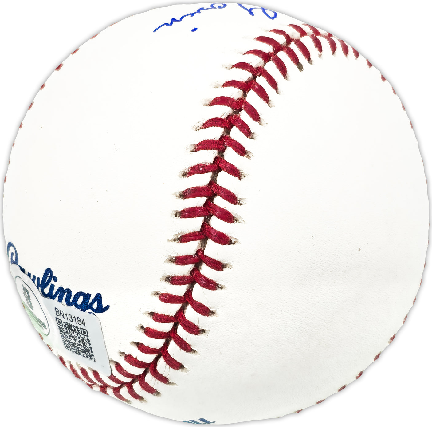 Charlie Gorin Autographed Official MLB Baseball Milwaukee Braves Beckett BAS QR #BN13184