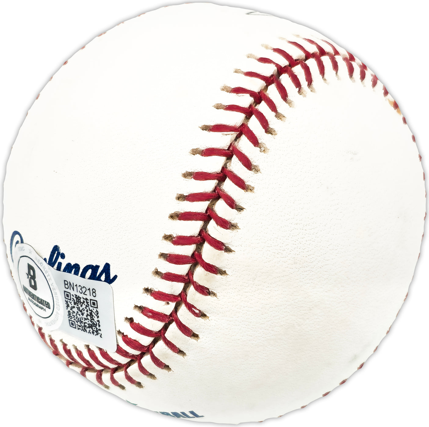 Lee Griffeth Autographed Official MLB Baseball Phil. A's Beckett BAS QR #BN13218