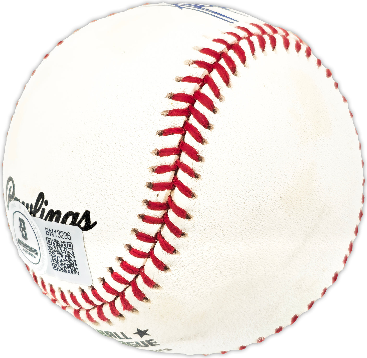 Julio Gotay Autographed Official NL Baseball Pittsburgh Pirates, St. Louis Cardinals Beckett BAS QR #BN13236