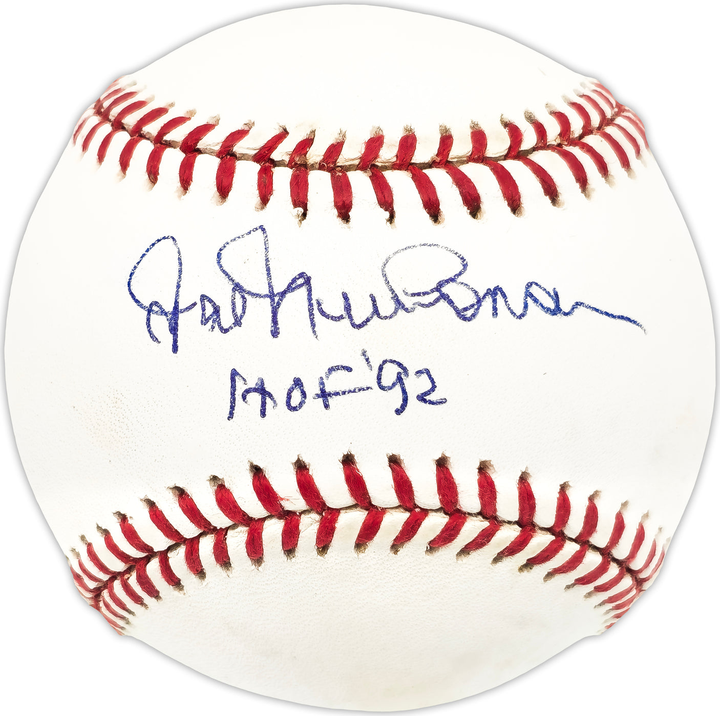 Hal Newhouser Autographed Official AL Baseball Detroit Tigers "HOF 92" JSA #DD50177