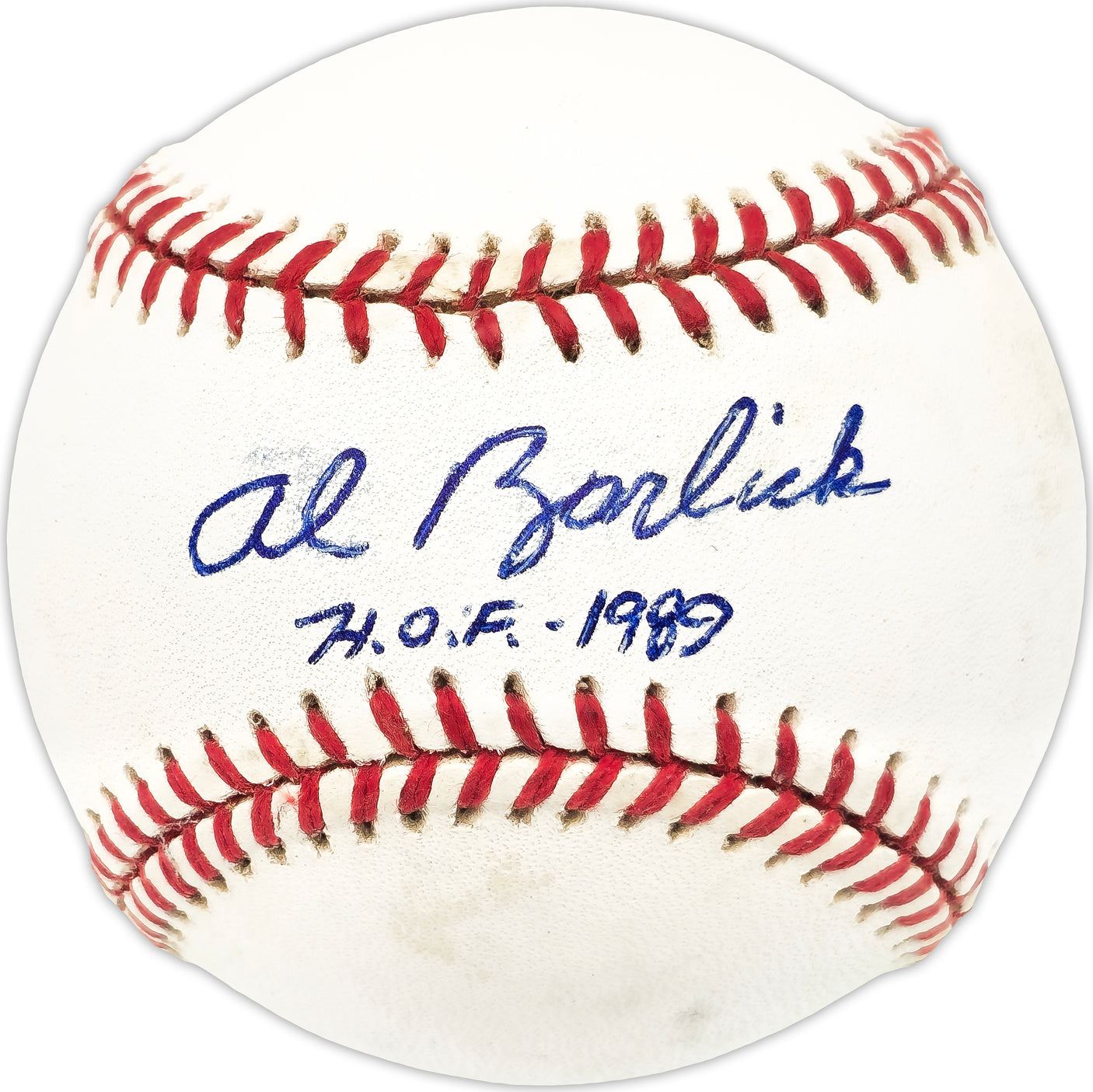 Al Barlick Autographed Official AL Baseball Umpire "HOF 1989" JSA #GG31744