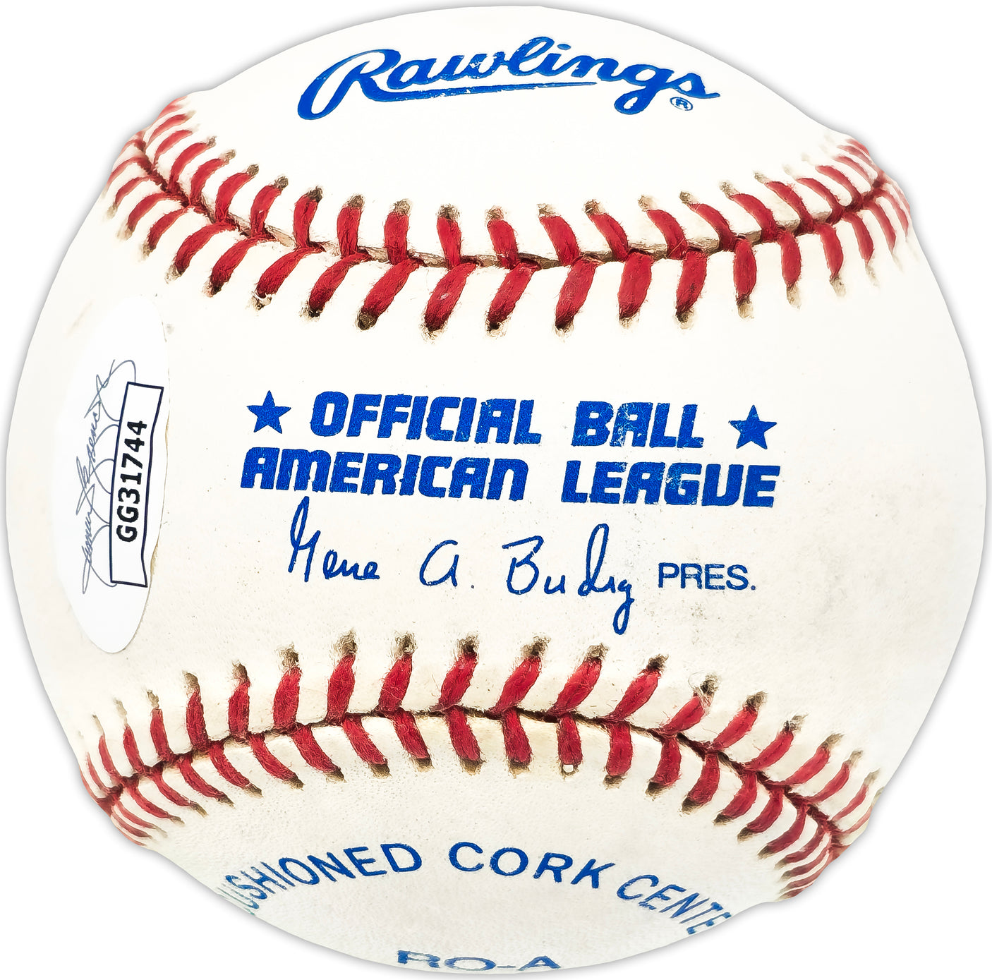 Al Barlick Autographed Official AL Baseball Umpire "HOF 1989" JSA #GG31744