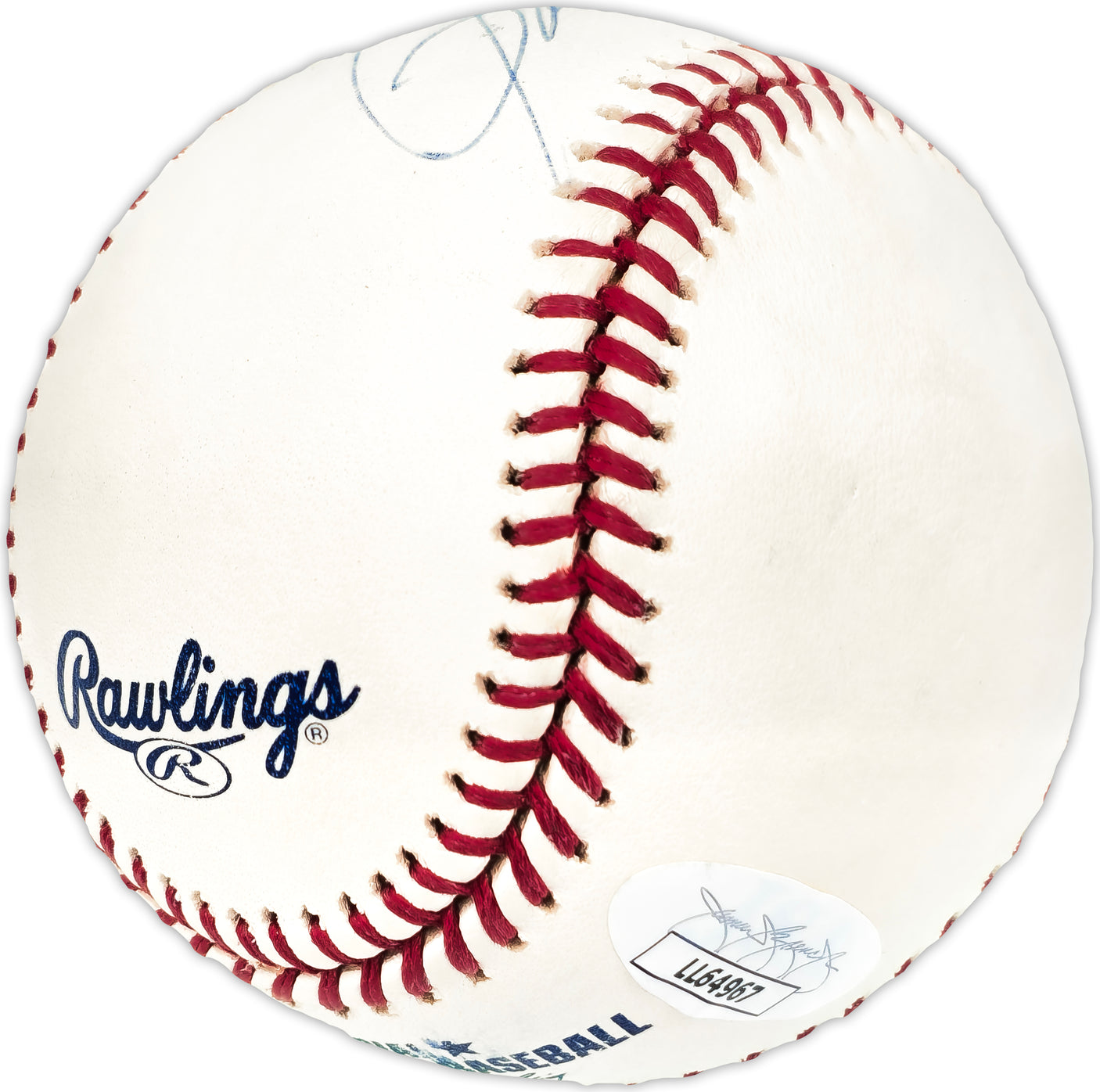 Ron Santo Autographed Official MLB Baseball Chicago Cubs "5X GG, 9X All Star" JSA #LL64967