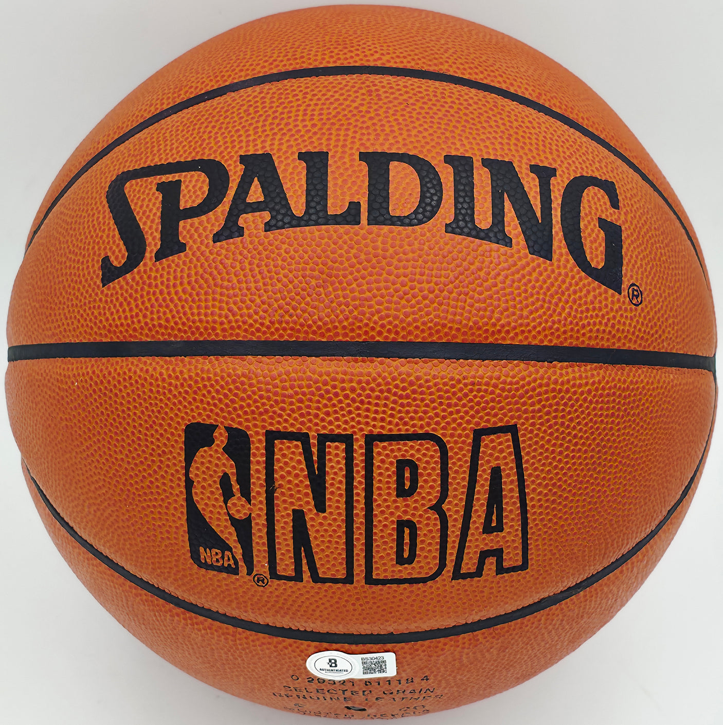 Kareem Abdul Jabbar Autographed Spalding NBA Game Ball Basketball Los Angeles Lakers Beckett BAS QR #BS30423