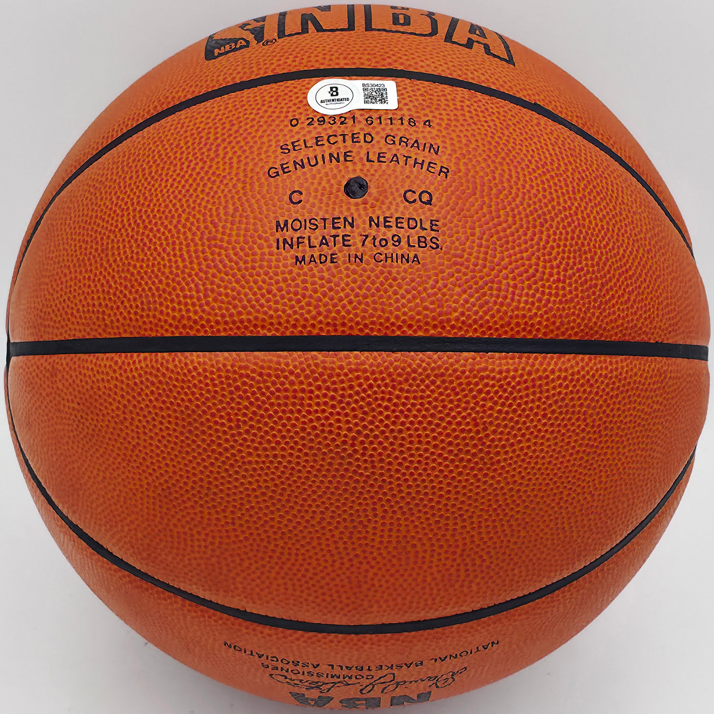 Kareem Abdul Jabbar Autographed Spalding NBA Game Ball Basketball Los Angeles Lakers Beckett BAS QR #BS30423