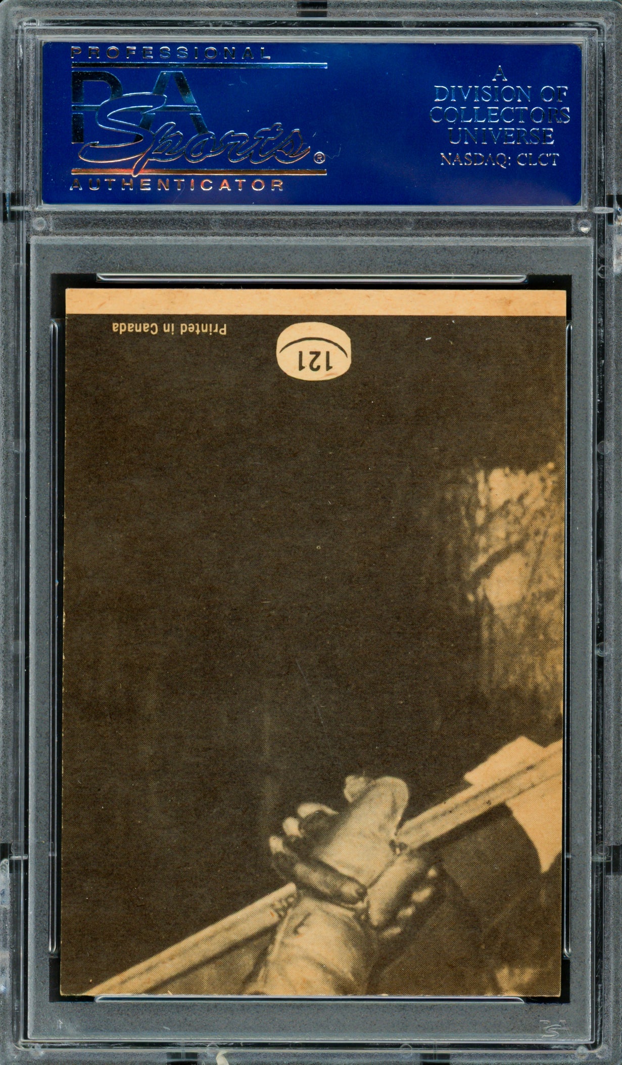 Gordie Howe Autographed 1966-67 Topps Card #121 Detroit Red Wings PSA/DNA #83300616