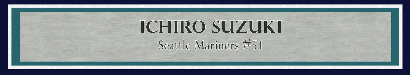 Ichiro Suzuki Autographed Framed 8x10 Photo Seattle Mariners IS Holo Stock #209389