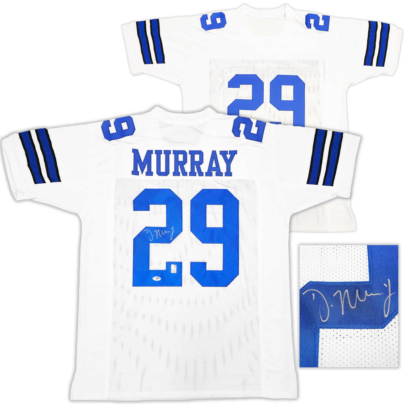 Dallas Cowboys DeMarco Murray Autographed White & Blue Jersey PSA/DNA Stock #233739