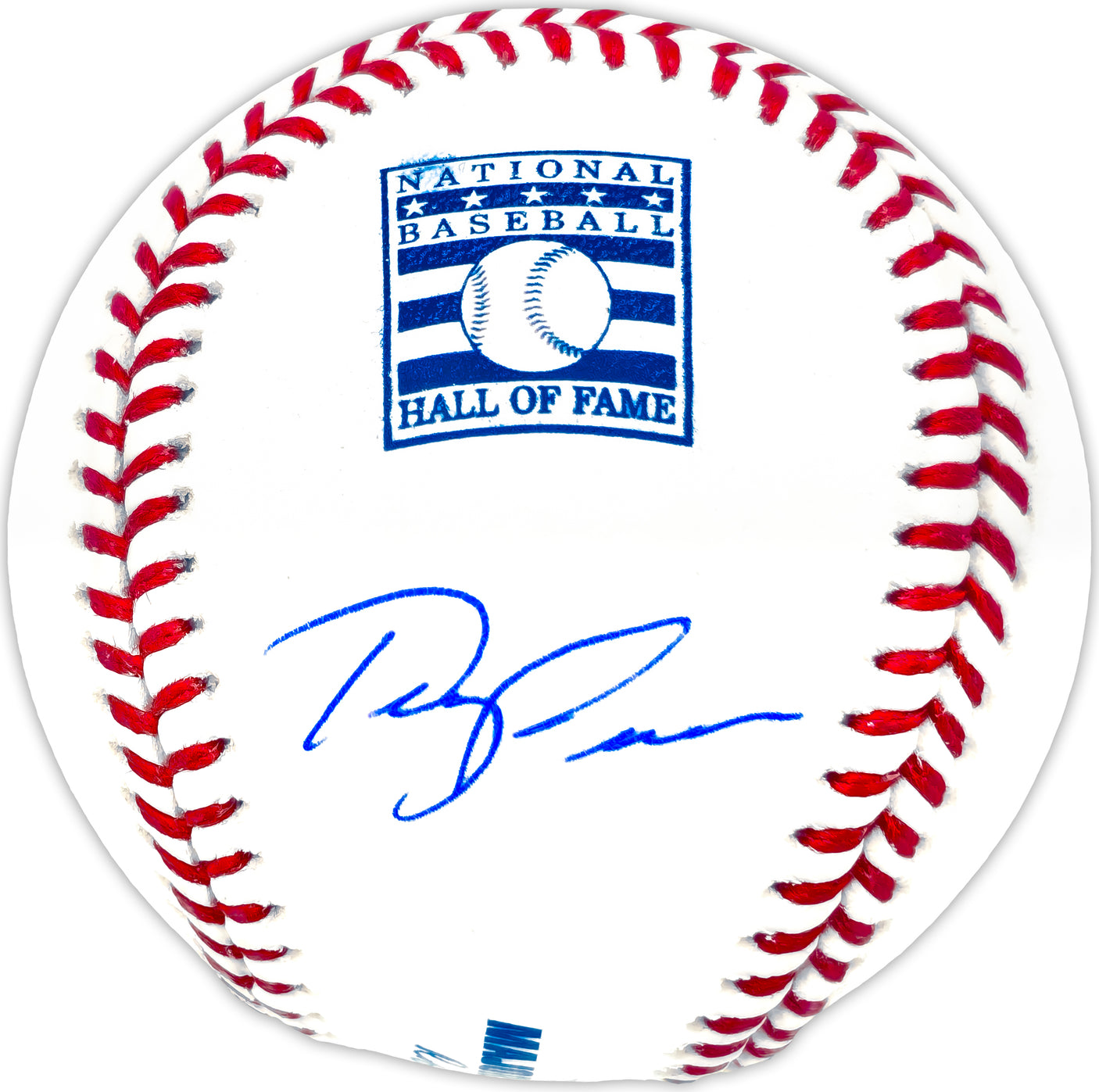 Terry Francona Autographed Official Hall of Fame HOF Logo Baseball Boston Red Sox Beckett BAS Witness Stock #234029