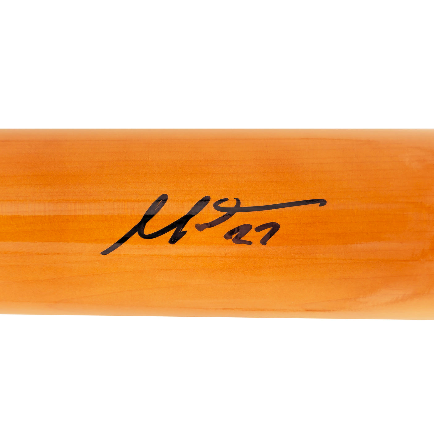 Mark Vientos Autographed Brown Victus Player Model Baseball Bat New York Mets Beckett BAS Witness Stock #234027