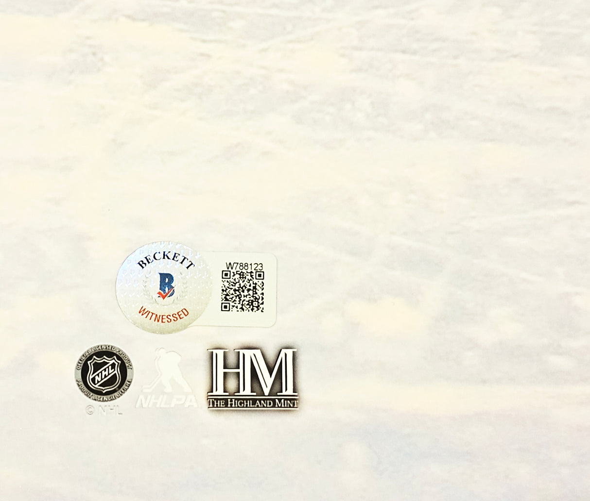 Jaromir Jagr Autographed 16x20 Photo New York Rangers Beckett BAS Witness Stock #219048