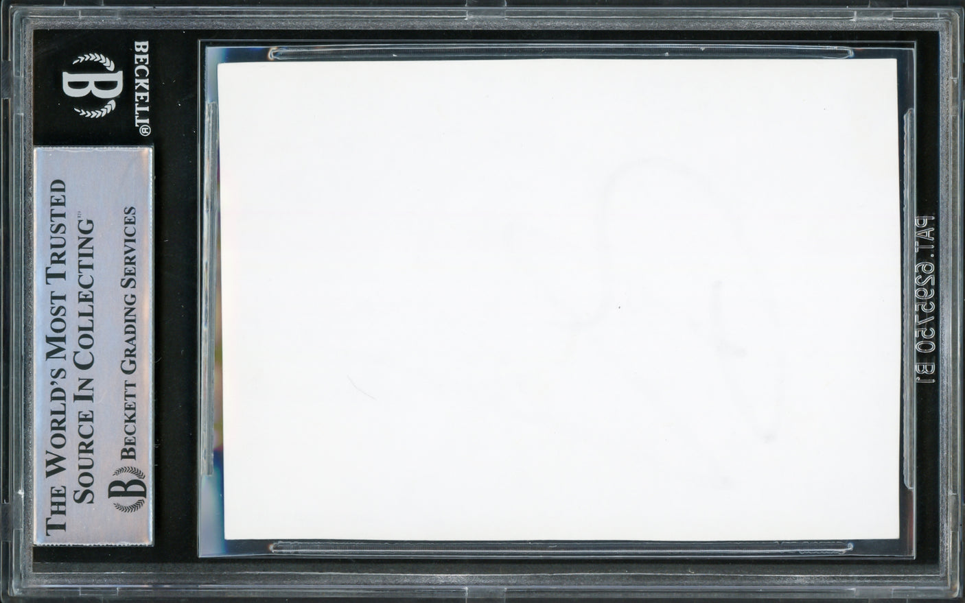 Rafael Nadal Autographed 2.5x3.5 Cut Signature Beckett BAS #15867631