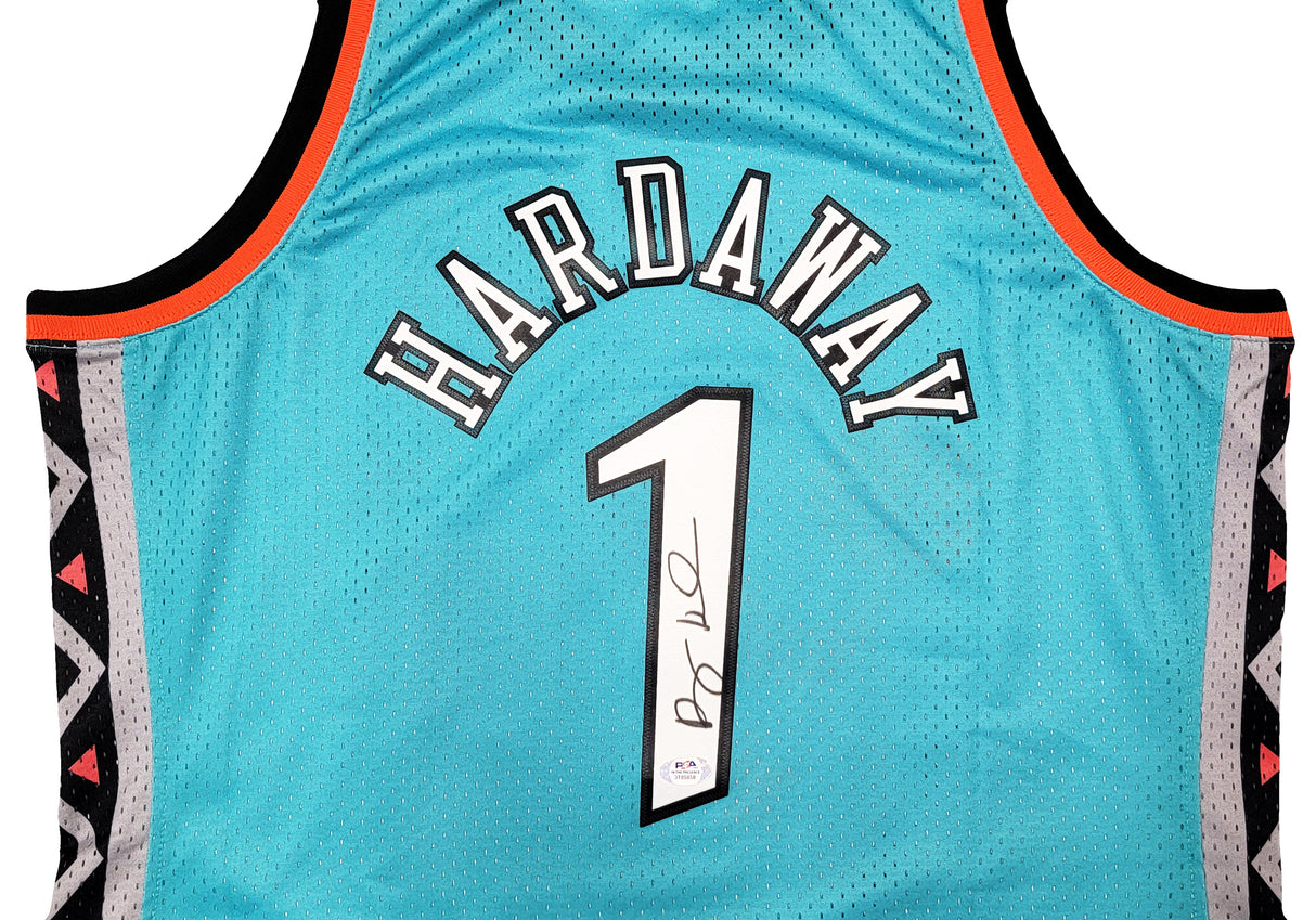 Orlando Magic Anfernee Penny Hardaway Autographed Teal Authentic Mitchell & Ness All Star Game Feb 11,1996 Hardwood Classic Swingman Jersey Size XL PSA/DNA Stock #208256