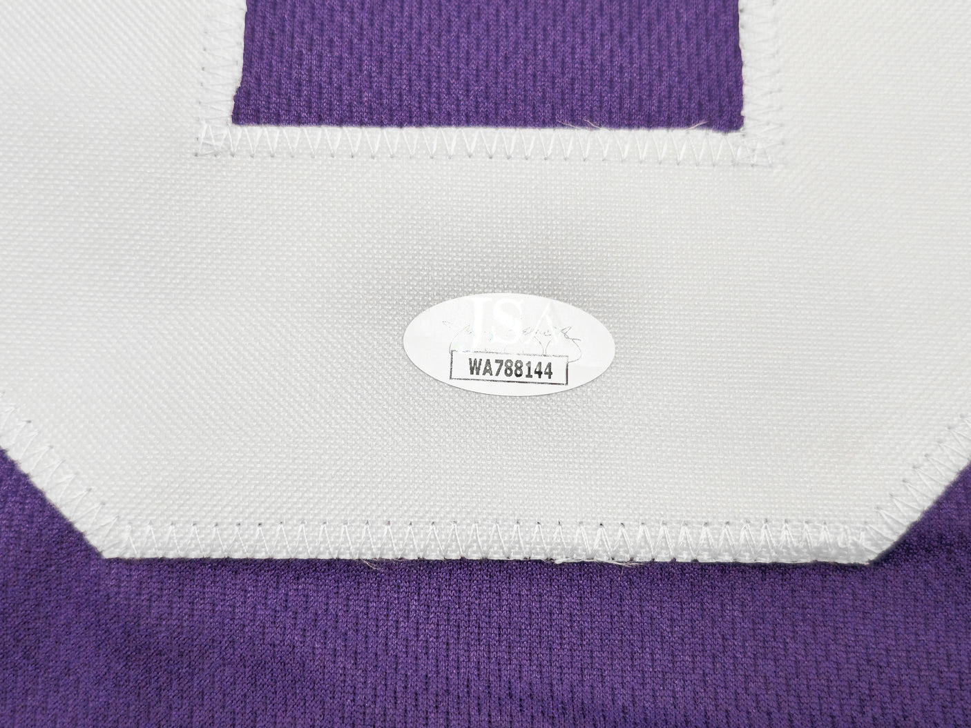 Minnesota Vikings Anthony Carter Autographed Purple Jersey JSA Stock #234502