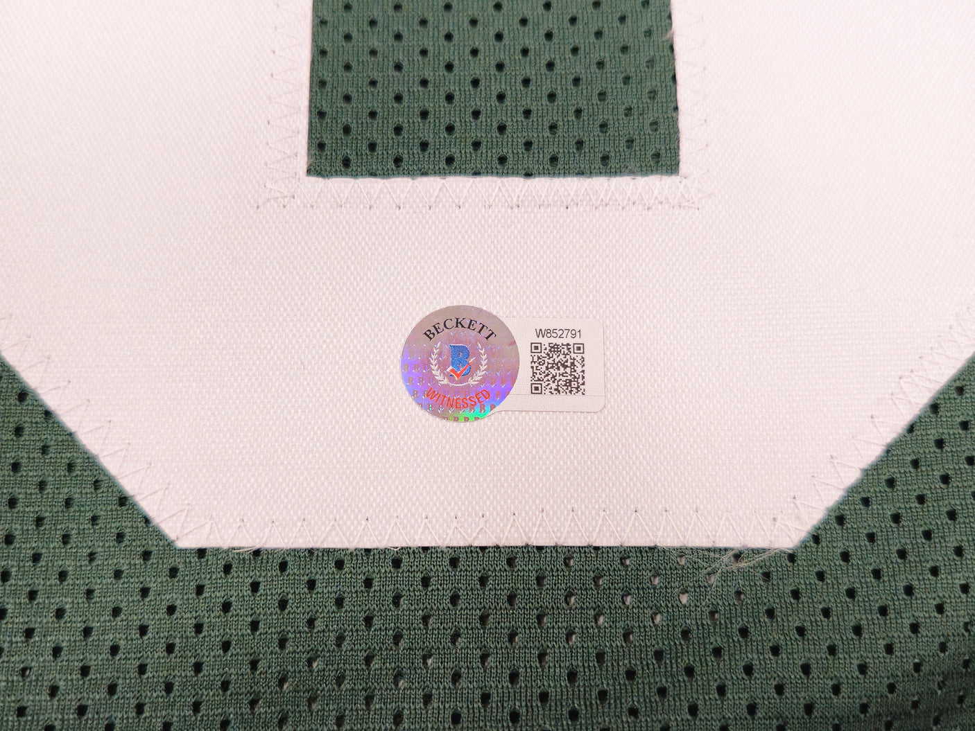 Green Bay Packers James Lofton Autographed Green Jersey "HOF 03" Beckett BAS Witness Stock #234506