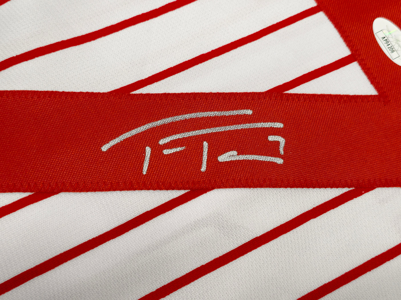 Philadelphia Phillies Trea Turner Autographed White Pinstripes Jersey JSA Stock #234074