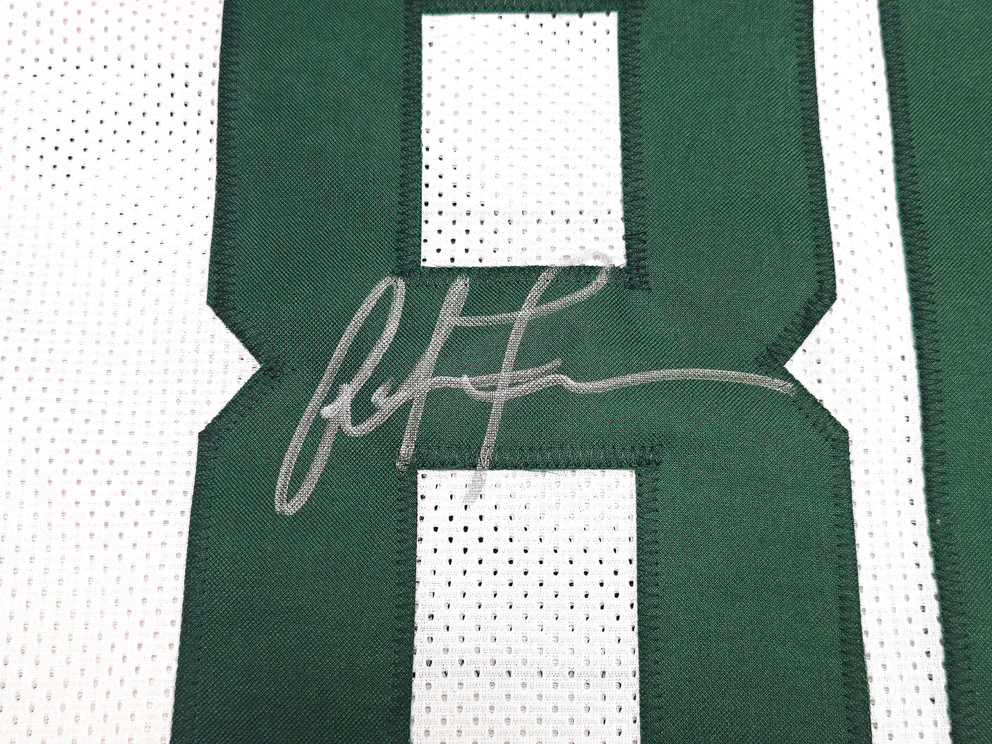 Green Bay Packers Antonio Freeman Autographed White Jersey JSA Stock #234519