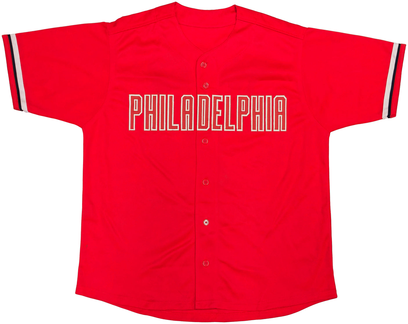 Philadelphia Phillies Trea Turner Autographed Red Jersey JSA Stock #234073