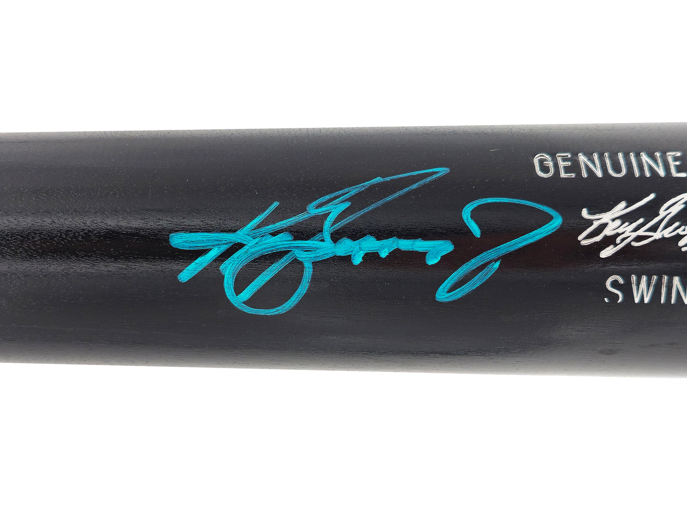 Ken Griffey Jr. Autographed Black Louisville Slugger Player Model C271 Swingman Baseball Bat Seattle Mariners Beckett BAS Witness Stock #234590