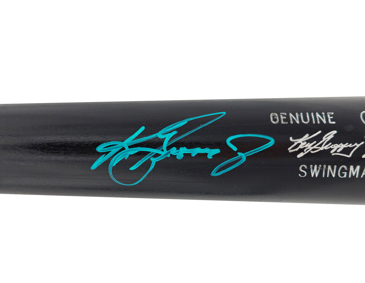 Ken Griffey Jr. Autographed Black Louisville Slugger Player Model C271 Swingman Baseball Bat Seattle Mariners Beckett BAS Witness Stock #234591