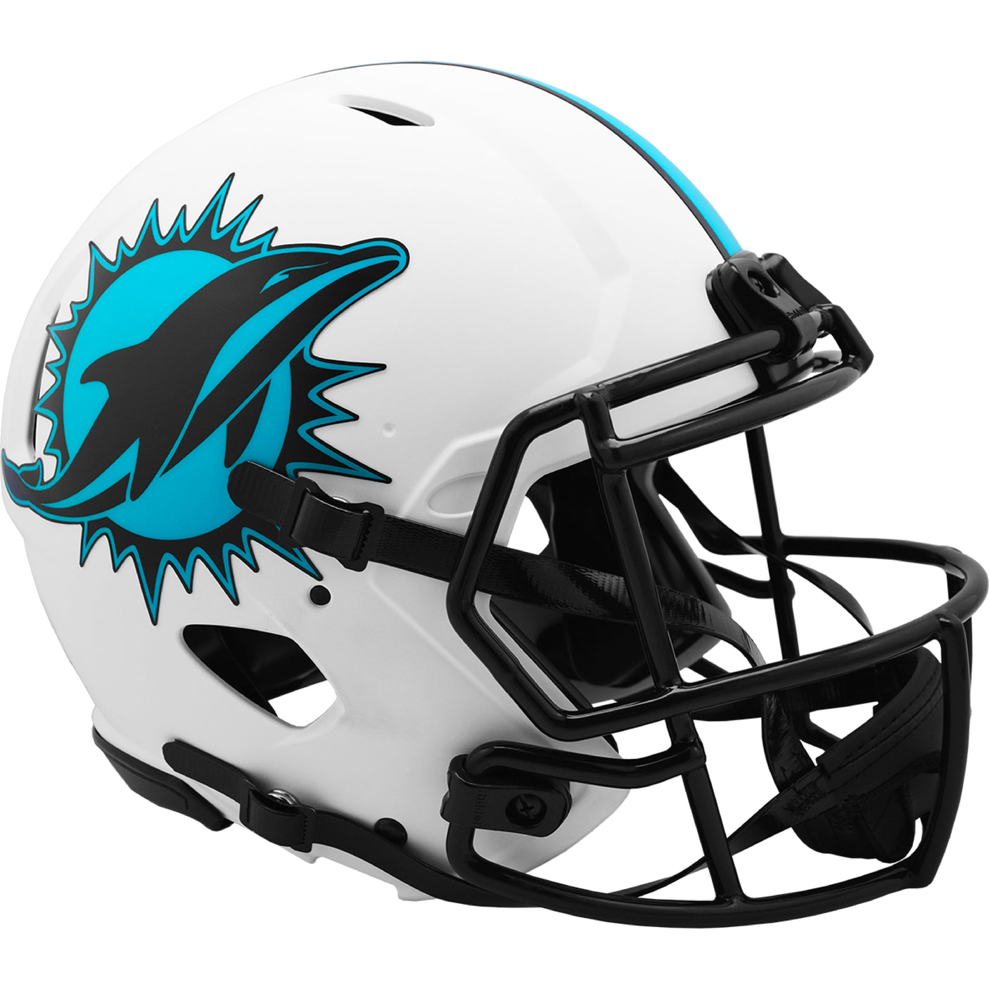 Miami Dolphins LUNAR Full Size Authentic Football Helmet