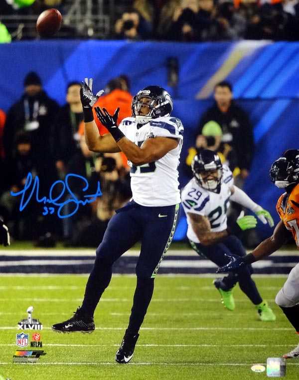 Malcolm Smith Autographed 16x20 Photo Seattle Seahawks Super Bowl MCS Holo Stock #72386