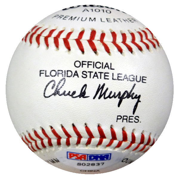 Alex Rodriguez Autographed Wilson FSL Baseball Seattle Mariners, New York Yankees "6/17/93" PSA/DNA #S02837