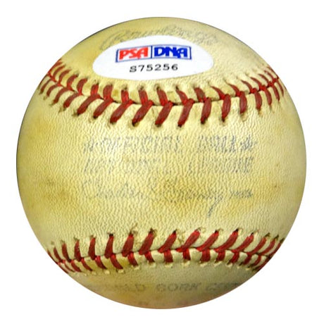 Burleigh Grimes Autographed Official NL Baseball Brooklyn Dodgers, St. Louis Cardinals "To John, Best Wishes" PSA/DNA #S75256