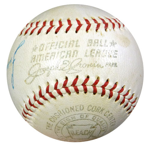 Frank Robinson & Brooks Robinson Autographed Official AL Cronin Baseball Baltimore Orioles PSA/DNA #T00552