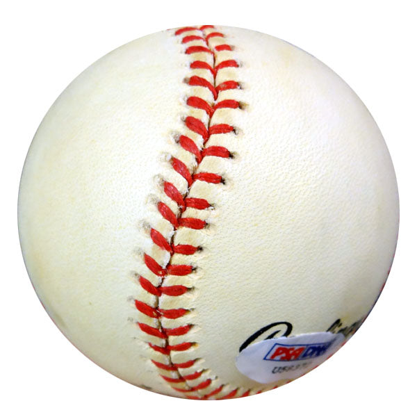 Lee Pfund Autographed Official NL Baseball Brooklyn Dodgers PSA/DNA #U58372