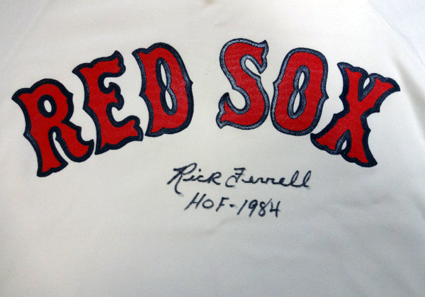 Boston Red Sox Rick Ferrell Autographed White Jersey "HOF 1984" PSA/DNA #V11327