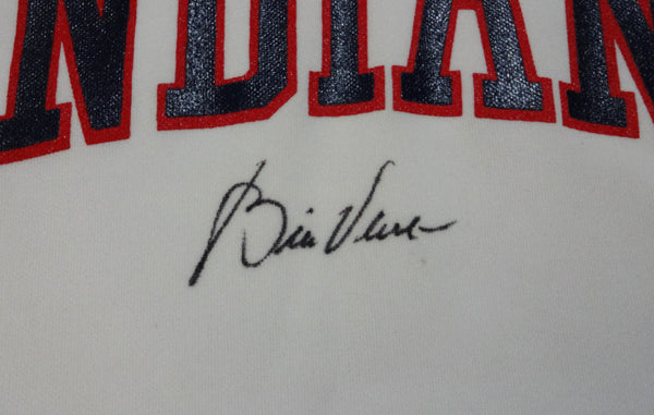 Cleveland Indians Bill Veeck Autographed White Jersey Team Owner PSA/DNA #X04495