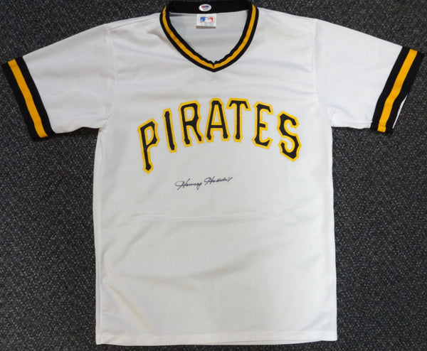 Pittsburgh Pirates Harvey Haddix Autographed Gray Jersey PSA/DNA #W20901