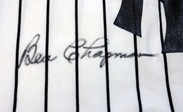New York Yankees Ben Chapman Autographed White Jersey PSA/DNA #W07959