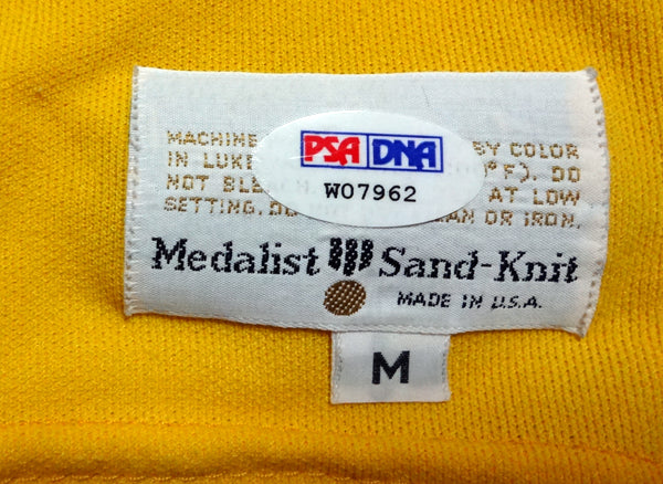 Pittsburgh Pirates Vince DiMaggio Autographed Yellow Jersey "Praise The Lord" PSA/DNA #W07962