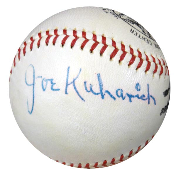 Joseph Joe Kuharich Autographed Official NL Giles Baseball Notre Dame Fighting Irish PSA/DNA #W05063