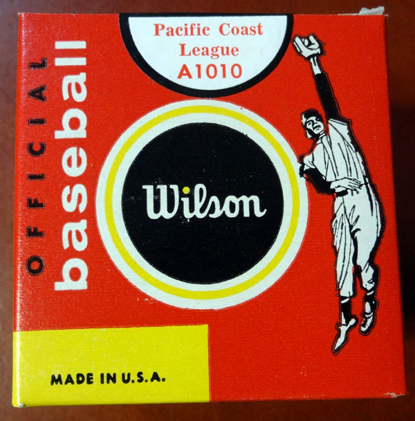 Unsigned Official Wilson Pacific Coast League Baseball Unsigned Stock #99644