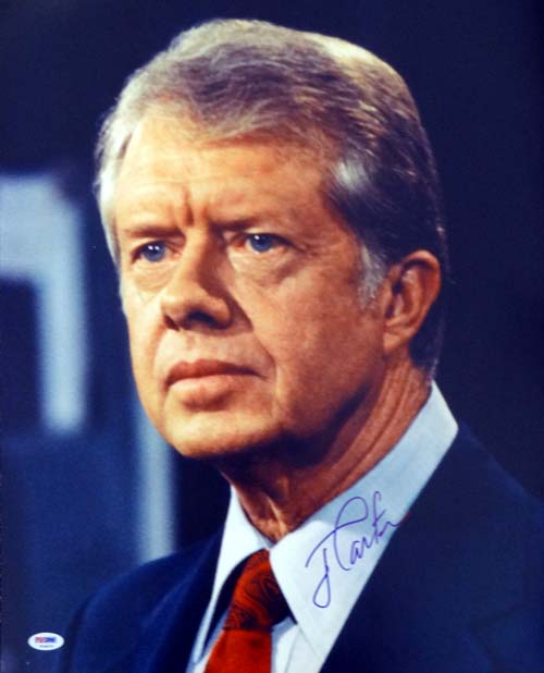 Jimmy Carter Autographed 16x20 Photo PSA/DNA #T14472