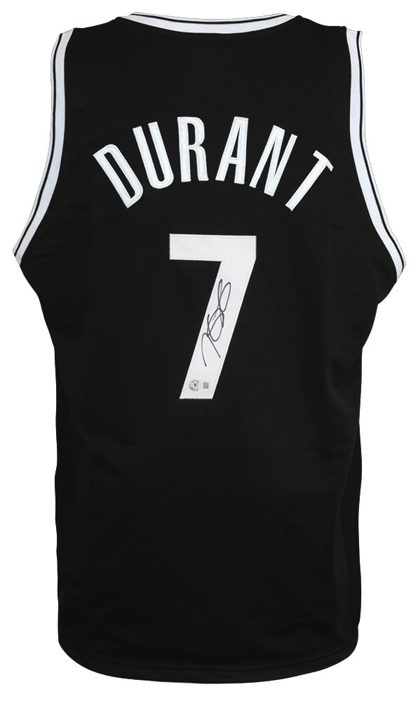 Kevin Durant Signed Black Custom Baseball Jersey - (Beckett)