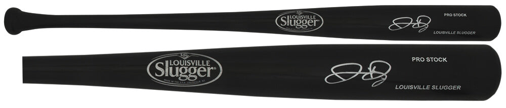 Jermaine Dye Signed Louisville Slugger Pro Stock Black Baseball Bat