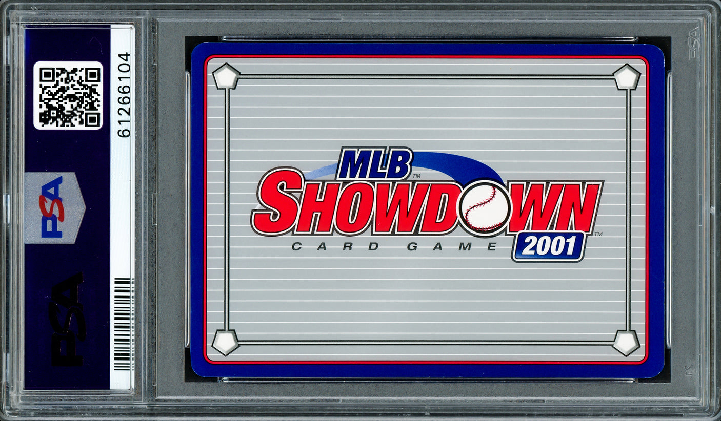 Ichiro Suzuki Autographed 2001 MLB Showdown National Promo Rookie Card #169 Seattle Mariners PSA 9 Auto Grade Gem Mint 10 PSA/DNA Stock #207392