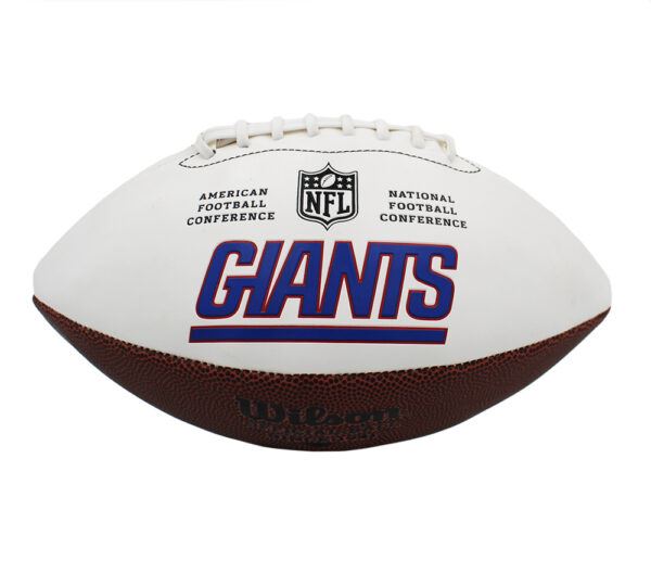 Deonte Banks Signed Authentic Wilson Embroidered NY Giants Football NFL